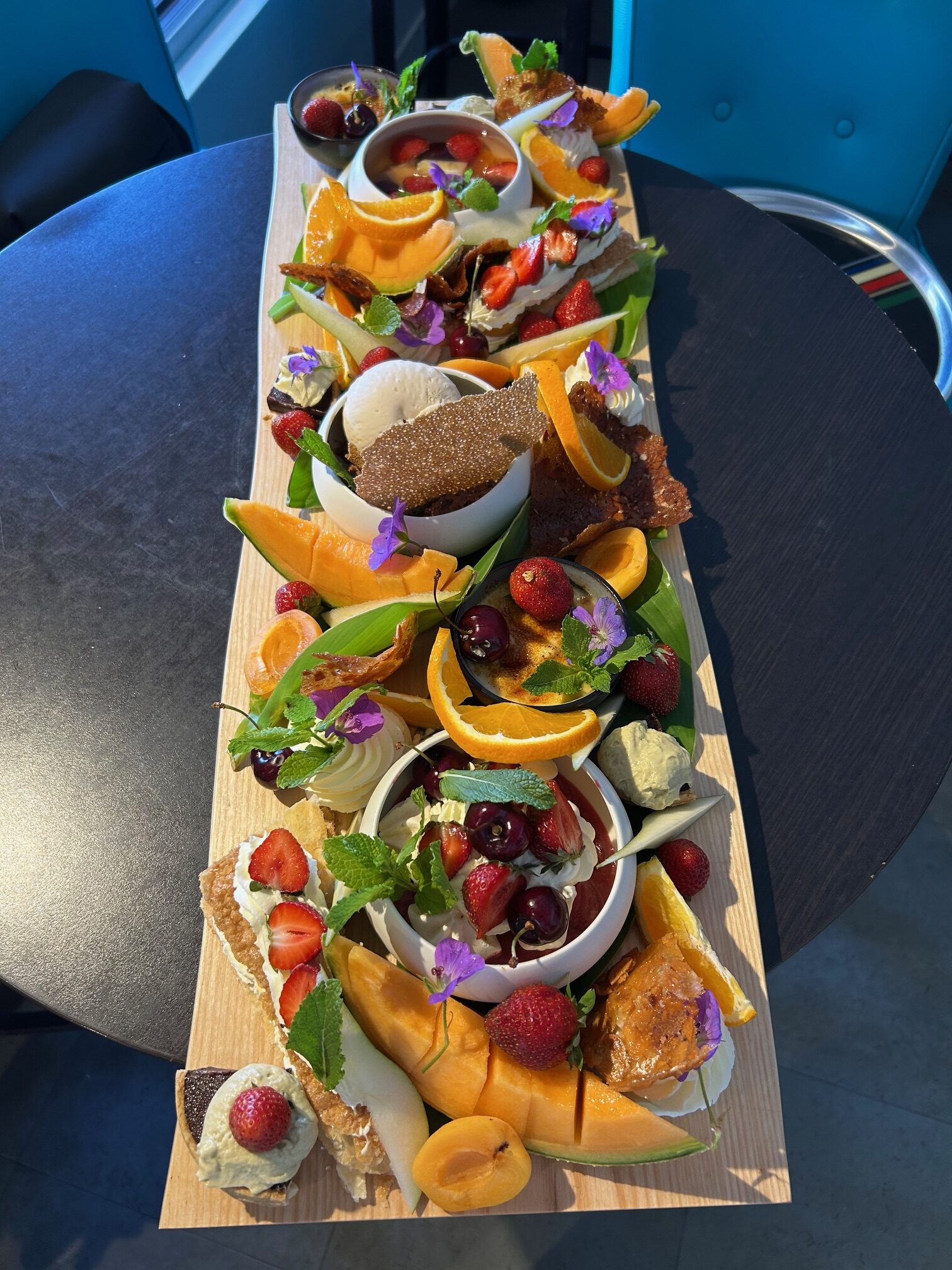 Planche dessert à partager